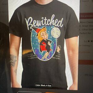 Bewitched  Black T-Shirt New XL Unisex